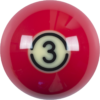 RBAT_03 Aramith Tournament Replacement Ball – #3 | Golden Break Billiards